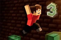 Endnu en række farlige kamre venter dig i Parkour Block 3D 3