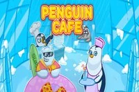 Styr din flydende pingvincafé og server god mad til kunderne