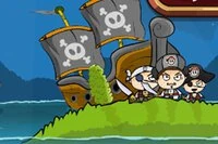 Et piratskib er netop set ud for kysten!