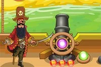 Hjælp piraten på hans farlige mission og fjern alle bobler