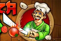 Skær, snit og hak alle pizzaringredienser som en ninja!