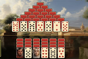 Spil Pyramid Solitaire i Det Antikke Rom