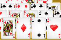 Pyramid Solitaire er et spændende HTML5-spil, en flot version af den elskede