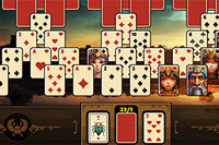 Sjov Tripeaks Solitaire-spil i det antikke Egypten