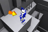 Skub ragdoll i 3D-fysiksimuleringen
