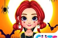 Velkommen til Rainbow Girls Halloween Salon spillet