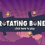 Titelbillede med teksten Rotating Bones på en lilla baggrund med stjerner