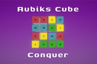Spændende kampe, konstant skiftende slagmark - det er Rubiks Cube Conquer