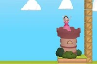 Foren Prinsen og Prinsessen i Save the Princess, et spændende spil om