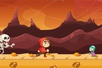 Scary Run er et sjovt og vanedannende løbespil