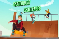 Skateboard Challenges er et dynamisk spil, der tester spillernes færdigheder