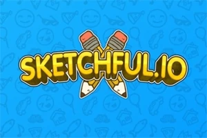 Logo med teksten Sketchful