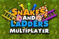 Snake and Ladders Multiplayer er et HTML5-brætspil