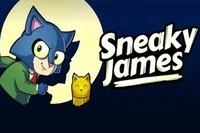 Hjælp Sneaky James med at slippe væk fra vagterne!