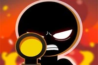 Tag dine mål hurtigt i dette actionfyldte 3D stickman sniper spil