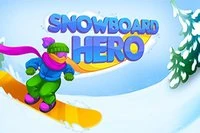 Snowboard ned ad bjerget og undgå alle forhindringer