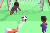 Soccer Dash er et simpelt fodboldspil, hvor du spiller som bolden