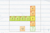 Sjovt og originalt hjernevriderspil, en blanding af krydsord og lidt matematik.