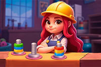 Bliv klar til at sortere alle de forskellige nødder i dette matchende spil!