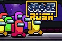 I Space Rush venter et eventyr højt oppe i himlen