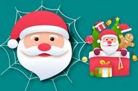Sving Spider Santa, undgå forhindringer, red ham!