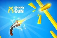 Skyd alle objekterne, mens din pistol snurrer vanvittigt