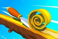 Skovl træet og lav perfekte spiralruller i dette spændende online spil