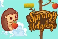 Springy Hedgehog er et sødt spring-spil