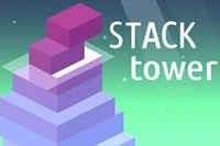I det meget vanedannende arkadespil Stack Tower stabler du 3D-klodser til et