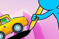 Tegn en linje, så stickman kan køre over som en bro