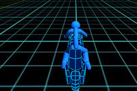 Motorcykel-racerspil i Stickman Neon Warriors verden