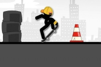 Bliv en Stickman Skater i arenaen