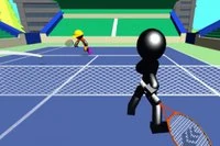 Bliv stickman tennis mester