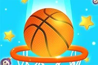 Super Hoops Basketball er et logik-boldspil
