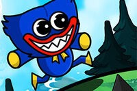 Oplev det spændende eventyr i Super Huggie Bros