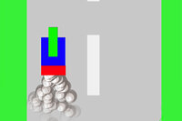 Undgå trafik og kapløb om høje scores i dette hurtige endless runner-spil