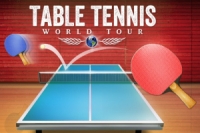 Kæmp mod 60 modstandere fra hele verden i dette udfordrende bordtennisspil!