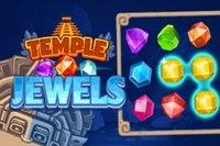 Velkommen til Temple Jewels - det hurtige match-3 spil