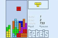 Spil runder af tetris i dette klassiske Tetris-spil