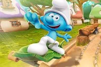 Spil The Smurfs Skate Rush og mærk vinden, mens du skater!