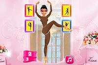 Hjælp ballerinaen Tina med at øve sin dans!