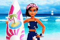 Hyg dig med surferpigen Tina!