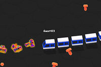 TrainWar.io 3D er et spændende togspil i en livlig 3D-verden
