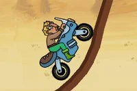 Modig biker udfordrer verdens hårdeste baner