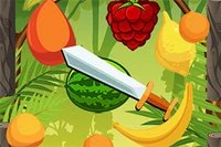 Din opgave er at skære alle frugterne i Tropical Slasher