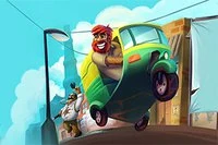 Kør med den klassiske rickshaw gennem Indiens travle gader