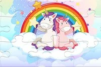 Unicorn Puzzle er et fantastisk spil, der hjælper børn med at forbedre deres
