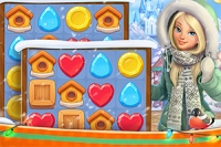 Vega Mix: Fairy Town er et match-3 spil med en sjov vinterhistorie