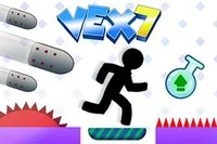 Spil Vex 7, et online actionspil med en unik stil