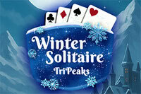 Tag en pause fra julestressen med Winter Solitaire TriPeaks